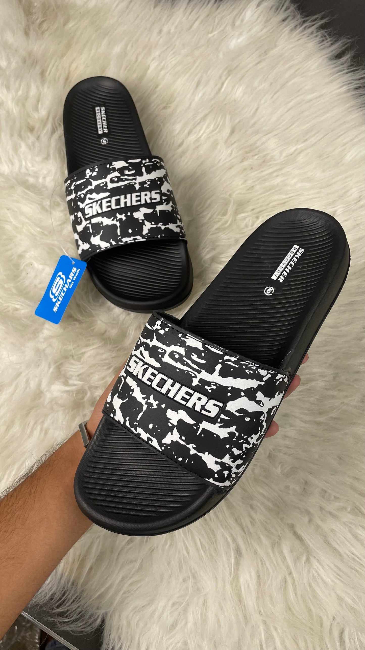 Skechers Medicated Slides ( Imported & Premium Quality)